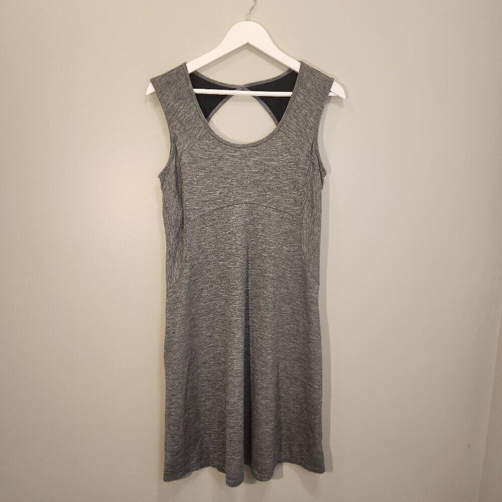 Prana Sundress Grey Women's Built-In Bra - Size M